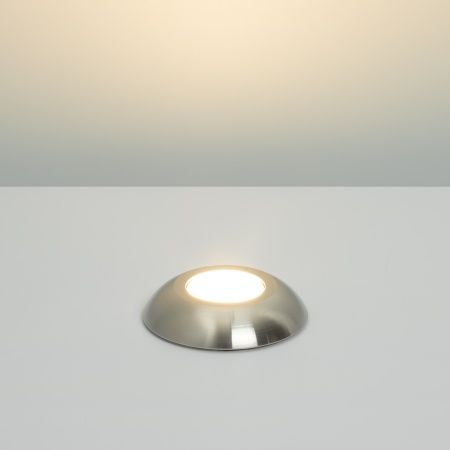 Накладка ART-DECK-CAP-DOME-R50 (SL, STEEL) (Arlight, Металл)