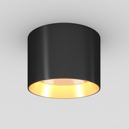 Светильник SP-BISCOTTO-R120-12W Warm3300-MIX (BK-GD, 80 deg, 230V) (Arlight, IP54 Металл, 5 лет)