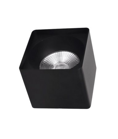 Светильник светодиодный  потолочный, WC1405, LED 24W 4000К  IP54, черный