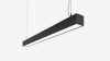 Подвесной линейный светильник черный SILED LA LINEA 500х28х25 (12 Вт, 5000K)