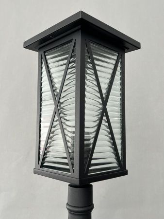 Светильник садово-парковый "Урмия", G3847M, 1*Е27 60W  IP44 h=1.1m, черный