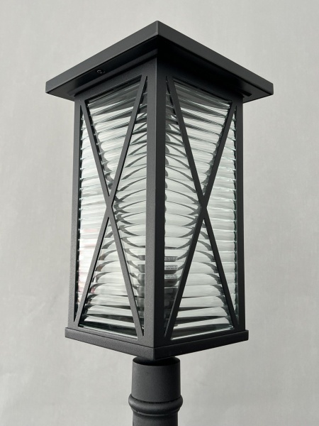 Светильник садово-парковый "Урмия", G3847M, 1*Е27 60W  IP44 h=1.1m, черный