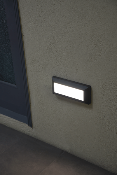 Светильник наcтенный  накладной, G2311, LED 11W 4000К  IP54, серый