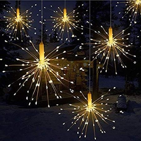 Гирлянда Фейерверк D6301 MD 5 м 5х100 LED IP65 теплый белый