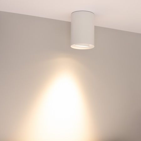 Светильник SP-FOCUS-R86-10W Warm3000 (WH, 36 deg, 230V) (Arlight, IP54 Металл, 5 лет)