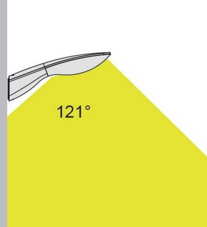 Настенный светильник Lutec, Темно-серый, Модерн, W1895-3K Gr