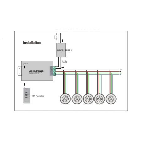 Подводный светильник UG1255 W
