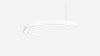 Подвесной светильник полукруг белый SILED NIMBUS-HALF 900х450х100х60 (32 Вт)