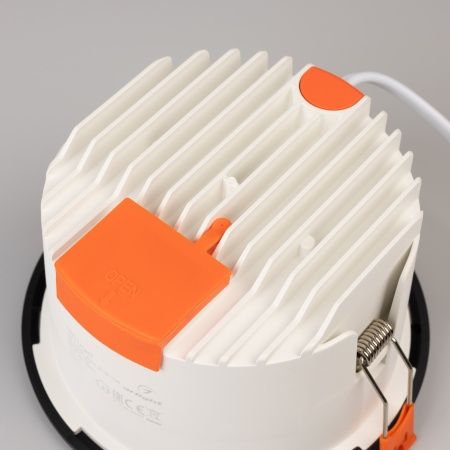 Светильник MS-ALORA-BUILT-R140-12W Day4000-MIX (BK, 60 deg, TRIAC) (Arlight, IP54 Пластик, 3 года)