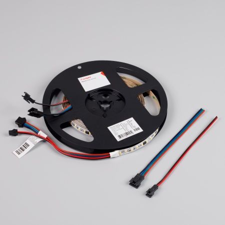 Лента SPI-A120-10mm 24V Day4000-PX6-BPT (11 W/m, IP20, 2835, 5m) (Arlight, бегущий огонь)