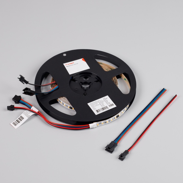 Лента SPI-A120-10mm 24V Day4000-PX6-BPT (11 W/m, IP20, 2835, 5m) (Arlight, бегущий огонь)