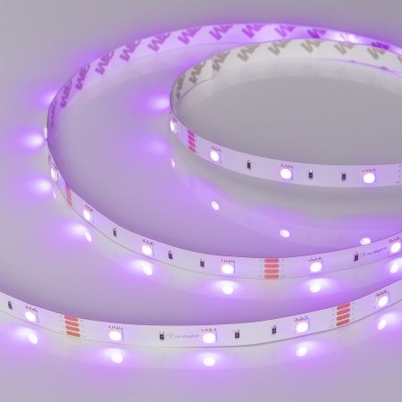 Лента RT-B30-10mm 12V RGB (7.2 W/m, IP20, 5060, 5m) (Arlight, Открытый)