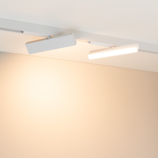 Светильник MAG-FLAT-FOLD-25-S400-12W Warm3000 (WH, 100 deg, 24V) (Arlight, IP20 Металл, 3 года)