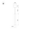Светильник SP-PIPE-HANG-L300-R30-9W Day4000 (GD, 24 deg, 230V) (Arlight, IP20 Металл, 3 года)