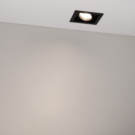 Светильник MS-VORTEX-BUILT-S90x90-12W Day4000 (BK-BK, 40 deg, 230V) (Arlight, IP20 Металл, 5 лет)