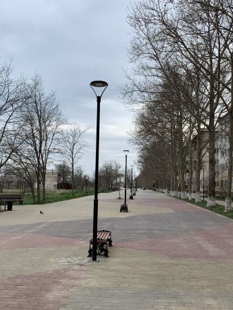 Уличный светодиодный светильник на столб G7004 60W 4000K