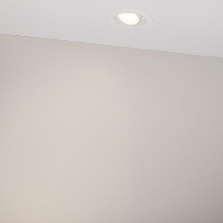 Светильник MS-VORTEX-BUILT-R90-12W Day4000 (WH-WH, 40 deg, 230V) (Arlight, IP20 Металл, 5 лет)