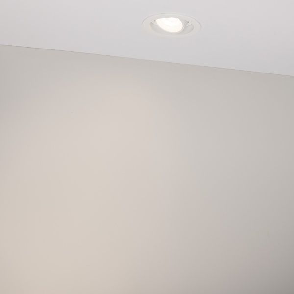 Светильник MS-VORTEX-BUILT-R90-12W Day4000 (WH-WH, 40 deg, 230V) (Arlight, IP20 Металл, 5 лет)