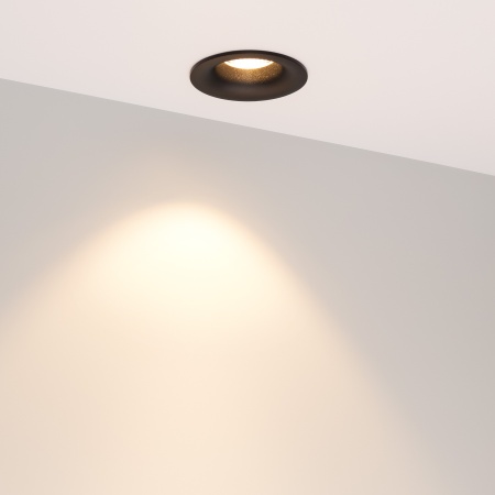 Светильник MS-FOGGY-BUILT-R86-10W Warm3000 (BK, 60 deg, 230V) (Arlight, IP54 Металл, 5 лет)