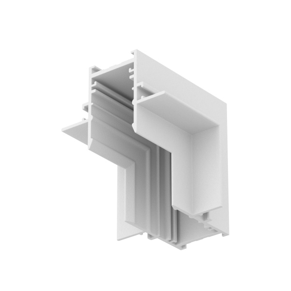 Коннектор угловой MAG-CON-MINI-2538-FDW-L90-INT (WH) (Arlight, IP20 Металл, 3 года)