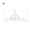 Светильник SP-ARIVA-DIM-R260-100W White5000 (BK, 60 deg, 230V, 0-10V) (Arlight, IP65 Металл, 5 лет)