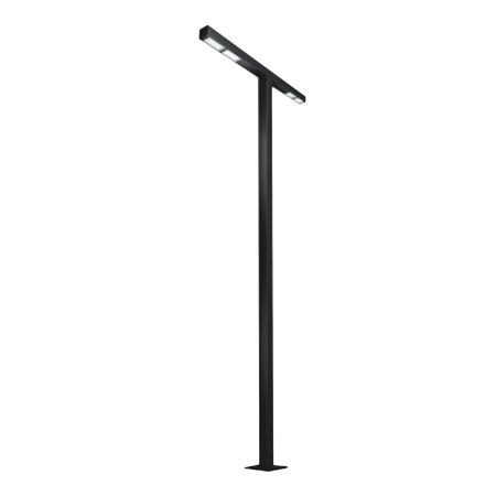Опора OXOR-STER-T-2000x100x100-L4000-50W Warm3000 (BK, 230V) IP65 (Arlight, Сталь)