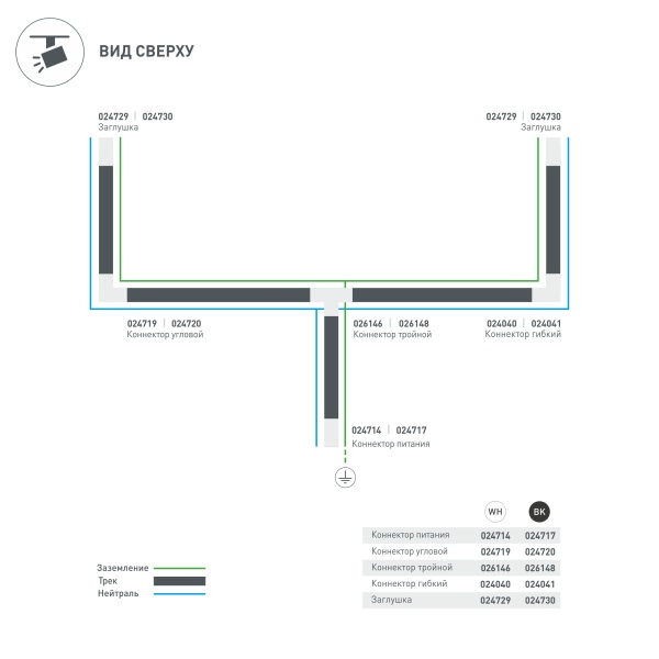 Заглушка LGD-4TR-CAP-WH (C) (Arlight, IP20 Пластик, 3 года)