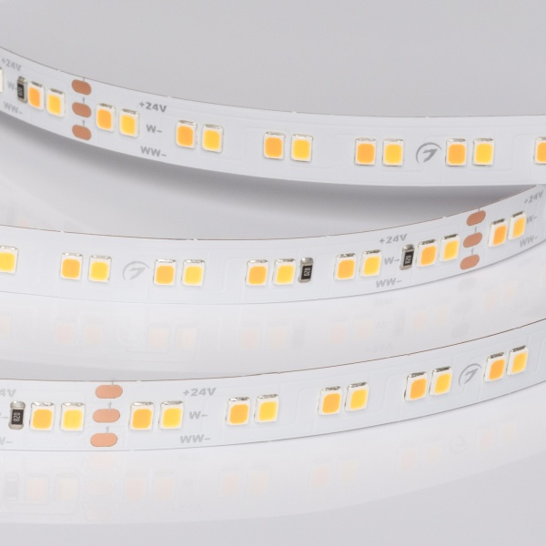 Лента UL-A160-10mm 24V Day-MIX (12 W/m, IP20, 5m) (Arlight, Изменяемая ЦТ)