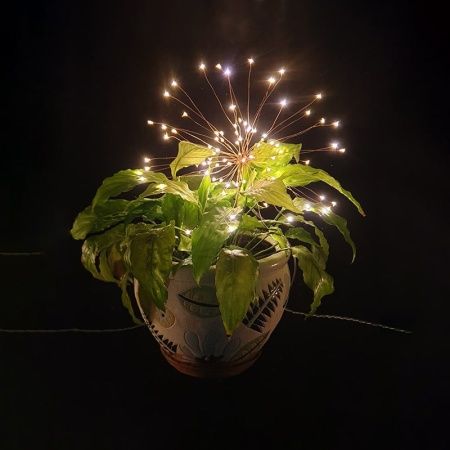 Гирлянда Фейерверк D6304 SD 10 м 10х100 LED IP65 синий