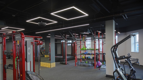 Светильник подвесной квадратный белый SILED CUADRA-PROF  520х520х50х70 (50 Вт)