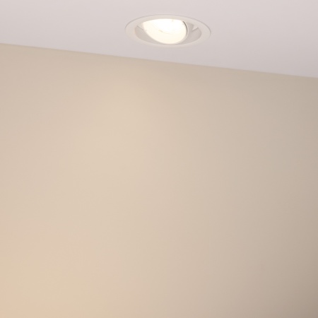 Светильник MS-VORTEX-BUILT-R110-20W Warm3000 (WH-WH, 40 deg, 230V) (Arlight, IP20 Металл, 5 лет)