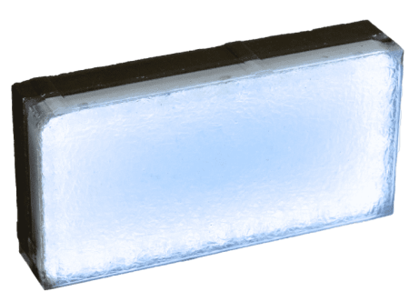 Светодиодная брусчатка 200x100x45 мм, SLIM, цвет свечения: Белый (холодный), производство: Россия
