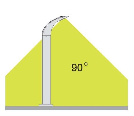 Ландшафтный столбик Lutec, Темно-серый, Модерн, W2522S-800 Gr