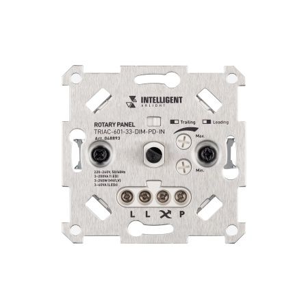 INTELLIGENT ARLIGHT Роторная панель TRIAC-601-33-DIM-PD-IN (230V, 1x1A, Механизм) (IARL, IP20 Металл, 3 года)