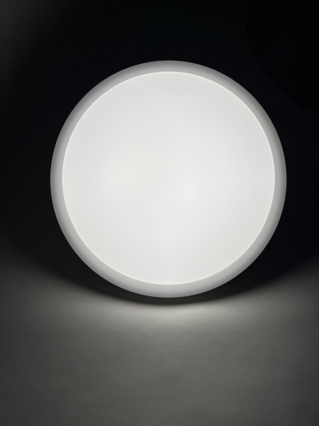 Светильник накладной круглый под LED, DW2217, LED smd 30W  3CCT, белый