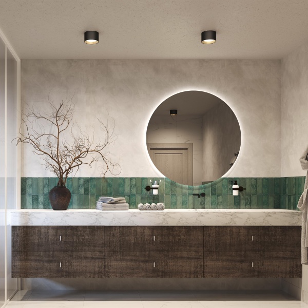 Светильник SP-BISCOTTO-R120-12W Warm3300-MIX (WH, 80 deg, 230V) (Arlight, IP54 Металл, 5 лет)