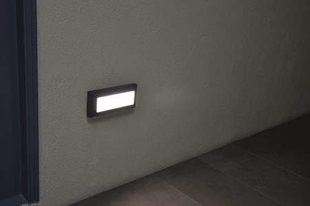 Светильник наcтенный  накладной, G2311, LED 11W 4000К  IP54, серый