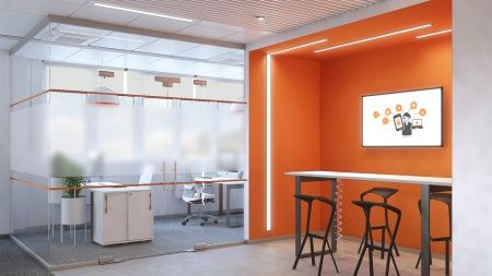 Линейный встраиваемый светодиодный светильник SILED LINEA INNER 1200х50х32 (30 Вт, 4000K)