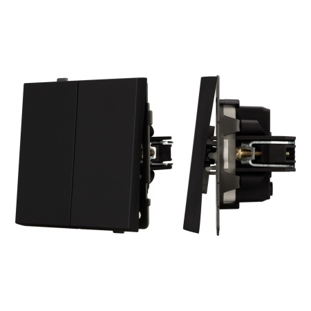 Механизм выключателя управления шторами SWT-TENDO-MKR2-SFPL-BK (230V, 10A) (Arlight, -)