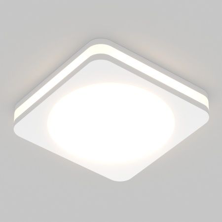 Светодиодная панель LTD-80x80SOL-5W Warm White 3000K (Arlight, IP44 Пластик, 3 года)