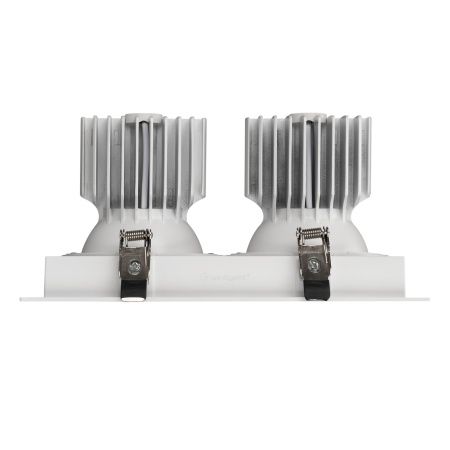 Светильник MS-VORTEX-BUILT-S250x140-2x30W Day4000 (WH-WH, 30 deg, 230V) (Arlight, IP20 Металл, 5 лет)