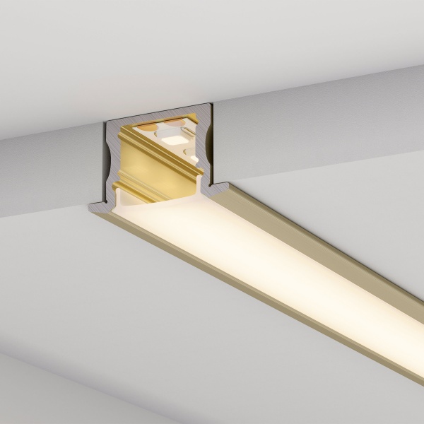 Профиль ARH-LINE-2315-F-2000 ANOD GOLD (Arlight, Алюминий)