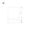 Светильник SP-QUADRO-S120x120-13W Day4000 (BK, 120 deg, 230V) (Arlight, IP40 Металл, 3 года)
