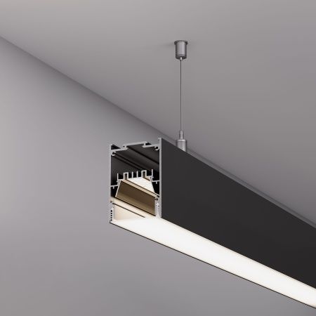 Профиль IP-LINE-5475-2000 BLACK (Arlight, Алюминий)