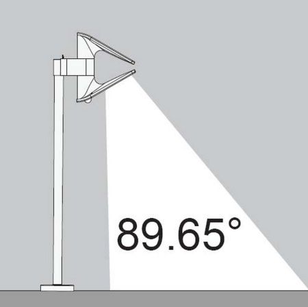 На солнечных батареях светильник Lutec, Светло-серый, Модерн, P9011-1030 Spike S