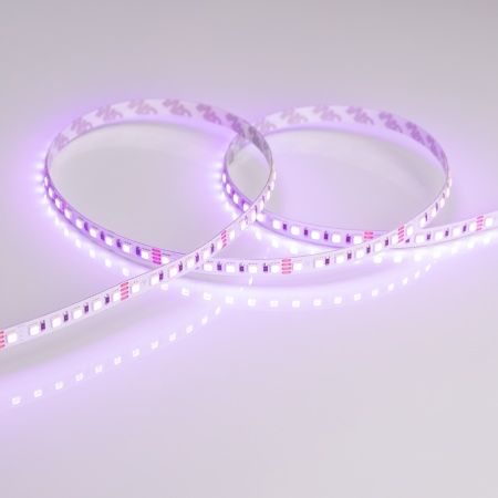 Лента RT 2-5000 24V RGB 8mm (3838, 120 LED/m, LUX) (Arlight, 11 Вт/м, IP20)