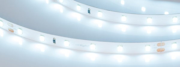 Лента RT-A60-8mm 24V Ice Blue (4.8 W/m, IP20, 5m) (Arlight, -)