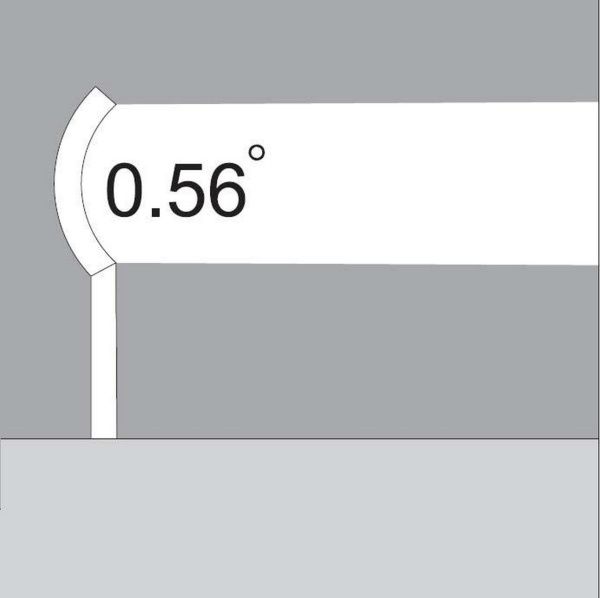 Ландшафтный столбик Lutec, Темно-серый         , Модерн, W2143-600 Gr