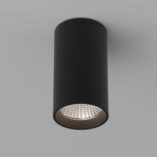 Светильник накладной SP-POLO-R85-1-15W Warm White 40deg (Black, Black Ring) (Arlight, IP20 Металл, 3 года)