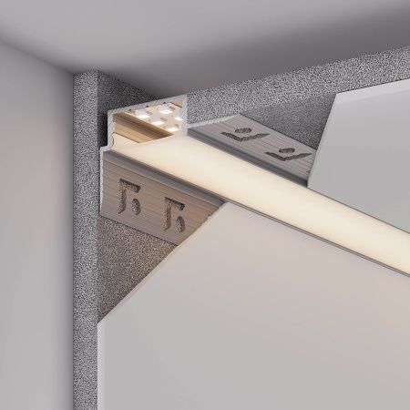 Профиль FANTOM-W20-H10-EDGE-2000 ANOD (Arlight, Алюминий)